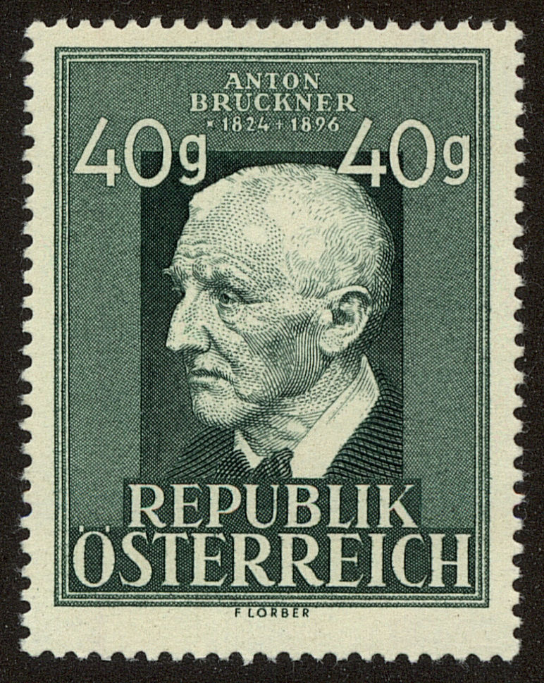 Front view of Austria 518 collectors stamp
