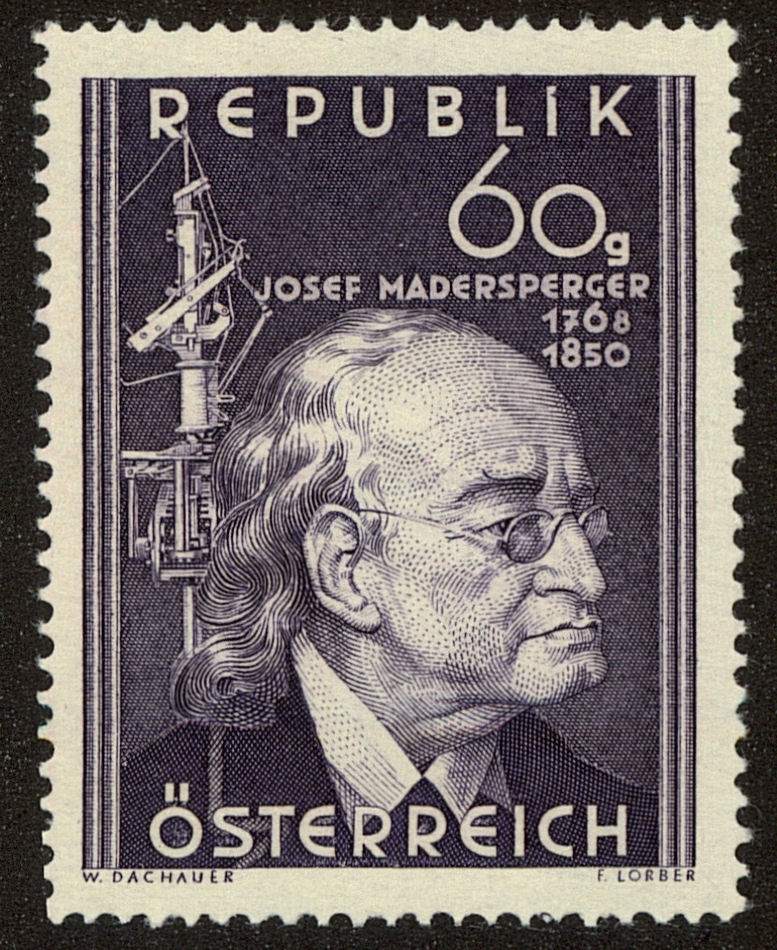 Front view of Austria 571 collectors stamp