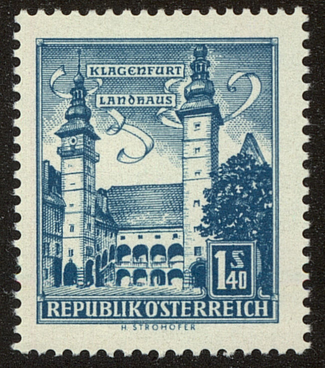 Front view of Austria 622A collectors stamp