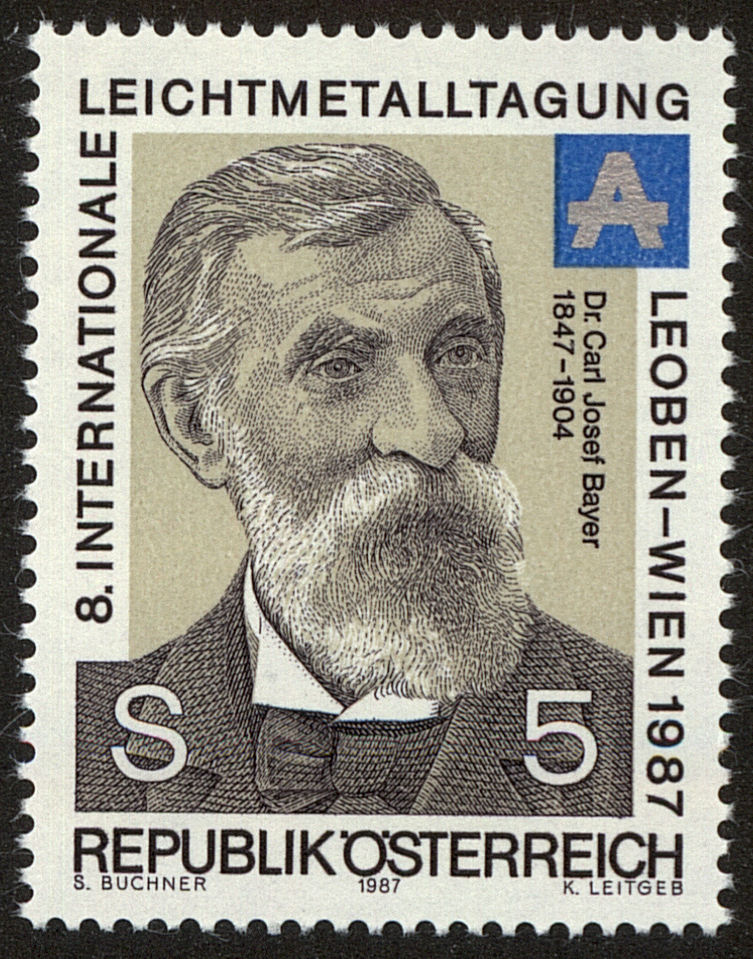 Front view of Austria 1401 collectors stamp