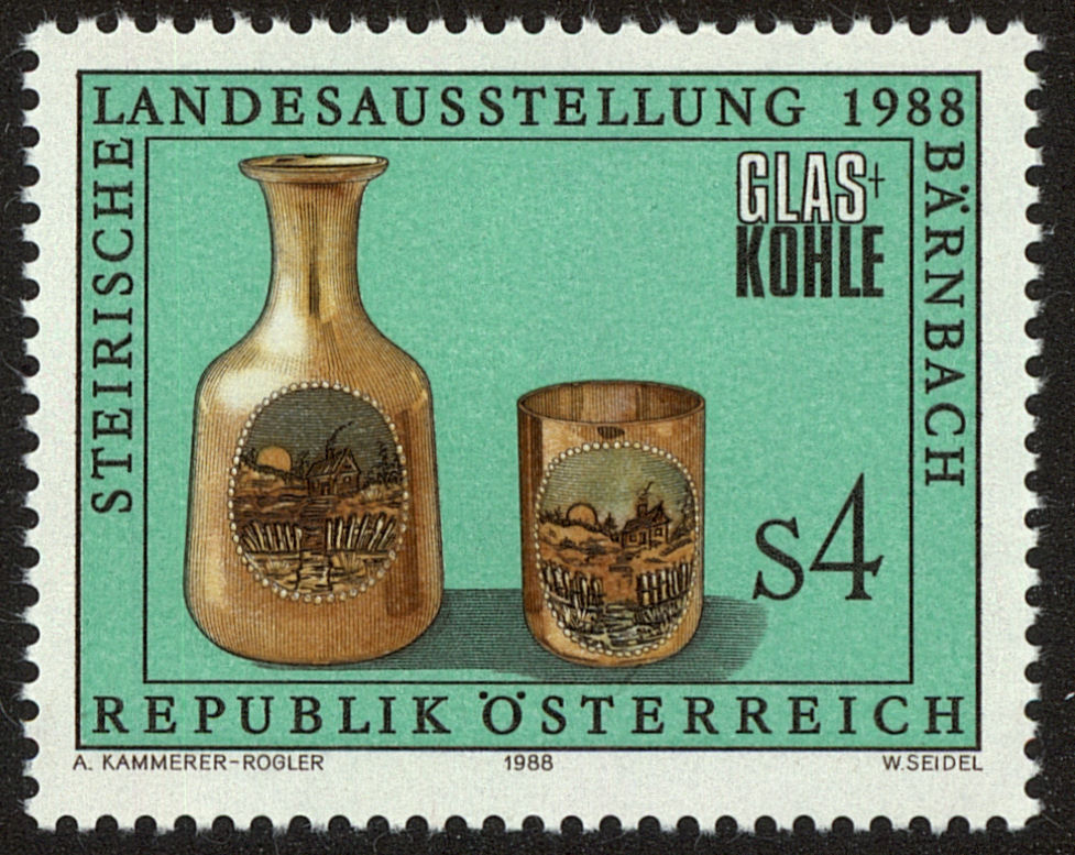 Front view of Austria 1426 collectors stamp