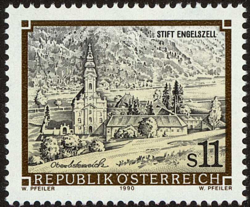 Front view of Austria 1469 collectors stamp
