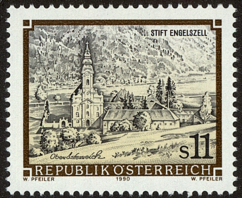 Front view of Austria 1469 collectors stamp