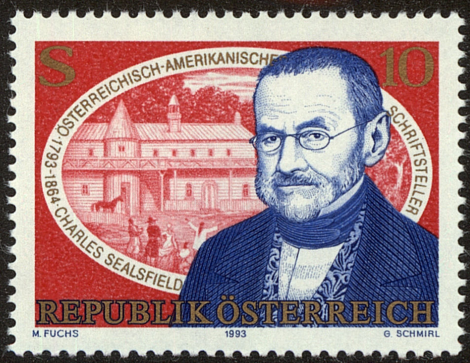 Front view of Austria 1593 collectors stamp