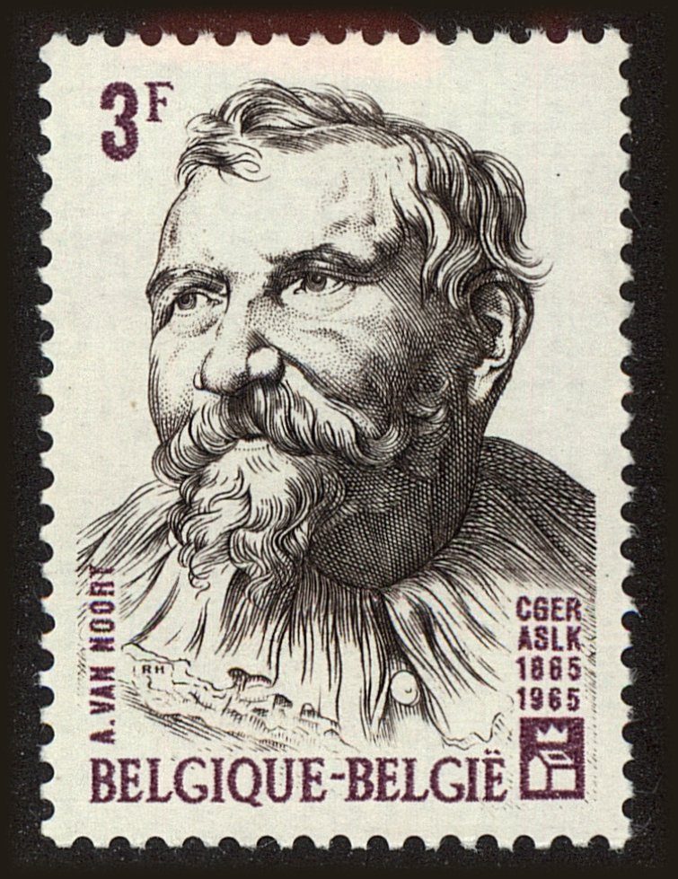 Front view of Belgium 625 collectors stamp