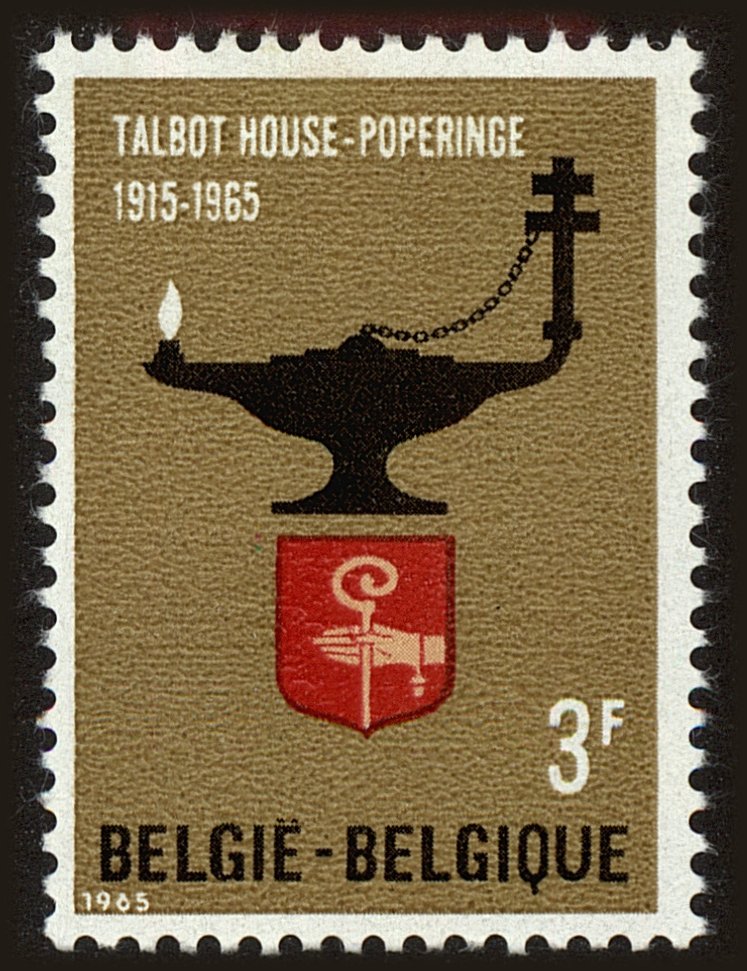 Front view of Belgium 633 collectors stamp