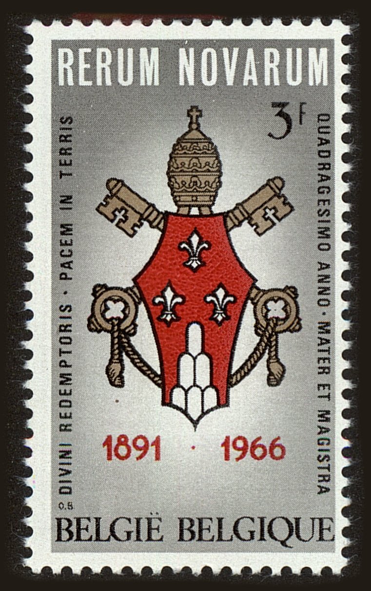 Front view of Belgium 662 collectors stamp