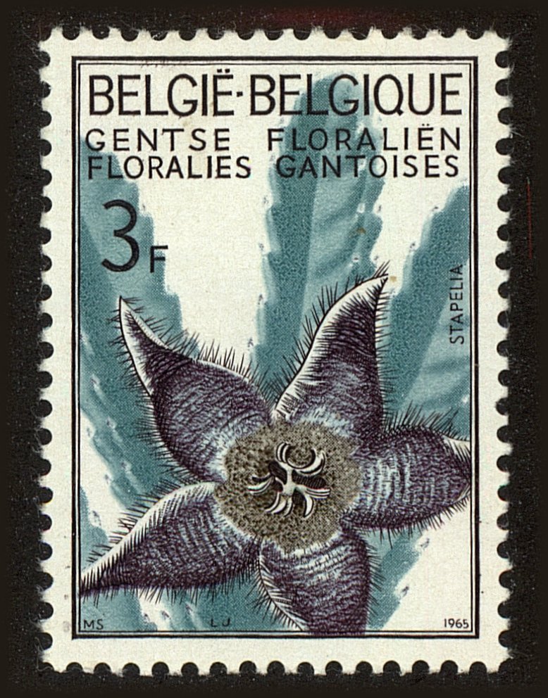 Front view of Belgium 621 collectors stamp