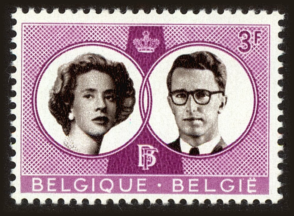 Front view of Belgium 561 collectors stamp