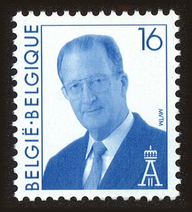 Front view of Belgium 1515 collectors stamp