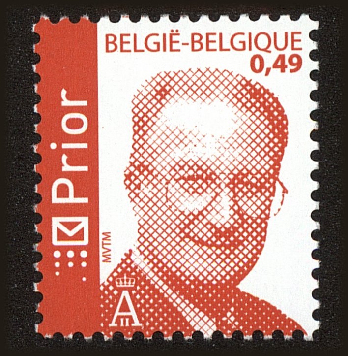 Front view of Belgium 1882A collectors stamp