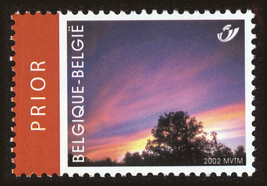 Front view of Belgium 1936 collectors stamp