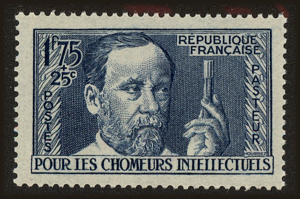 Front view of France B59 collectors stamp