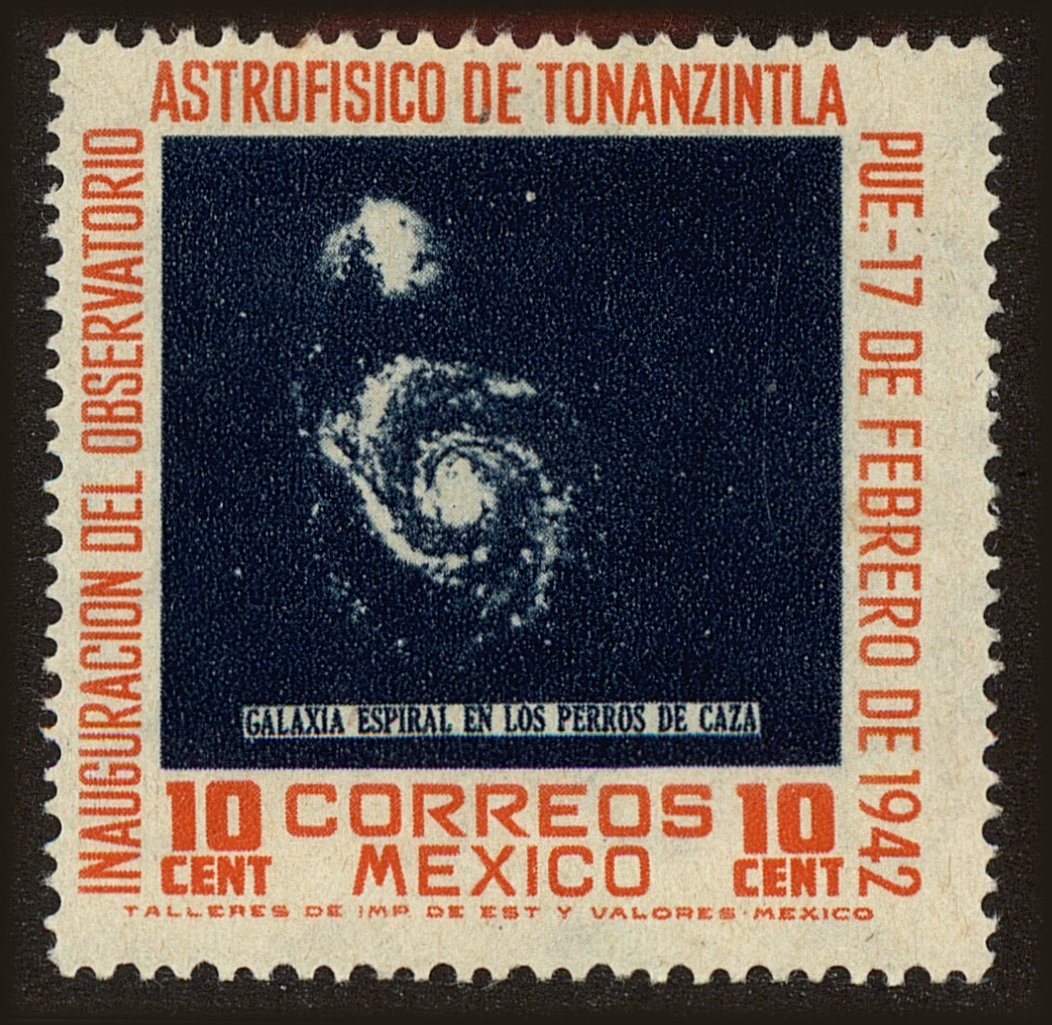 Front view of Mexico 776 collectors stamp