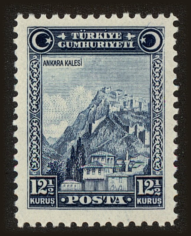 Front view of Turkey 680 collectors stamp