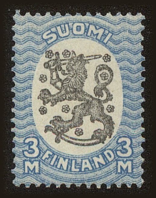 Front view of Finland 106 collectors stamp