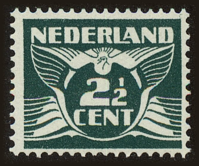 Front view of Netherlands 144 collectors stamp