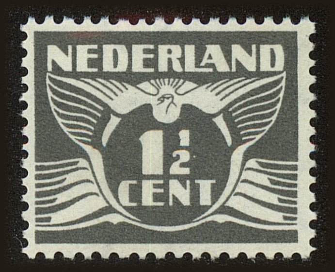 Front view of Netherlands 167 collectors stamp