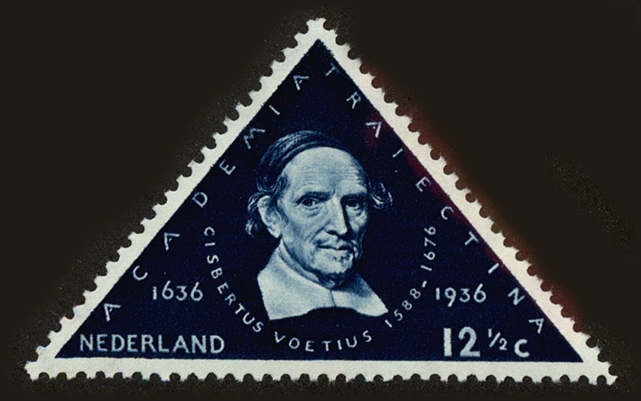 Front view of Netherlands 205 collectors stamp