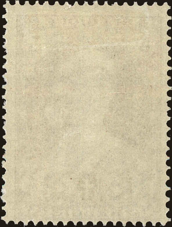 Back view of Belgium BScott #113 stamp