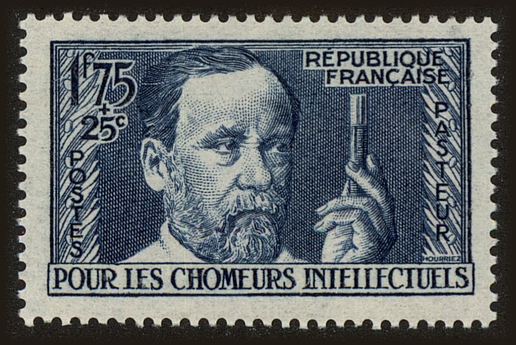 Front view of France B59 collectors stamp