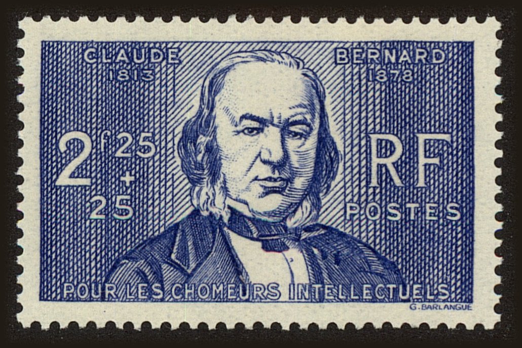 Front view of France B89 collectors stamp