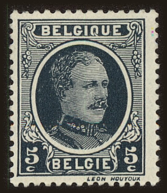 Front view of Belgium 170 collectors stamp