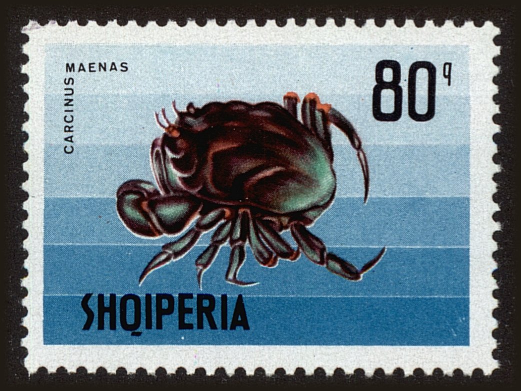 Front view of Albania 1175 collectors stamp