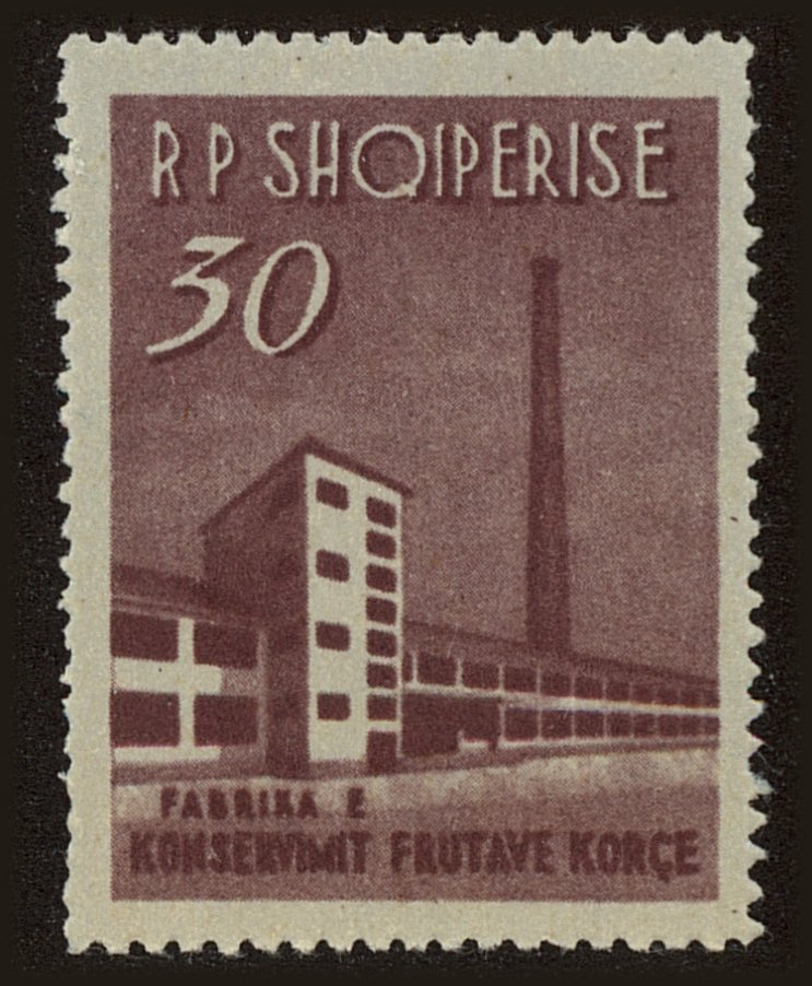 Front view of Albania 699 collectors stamp