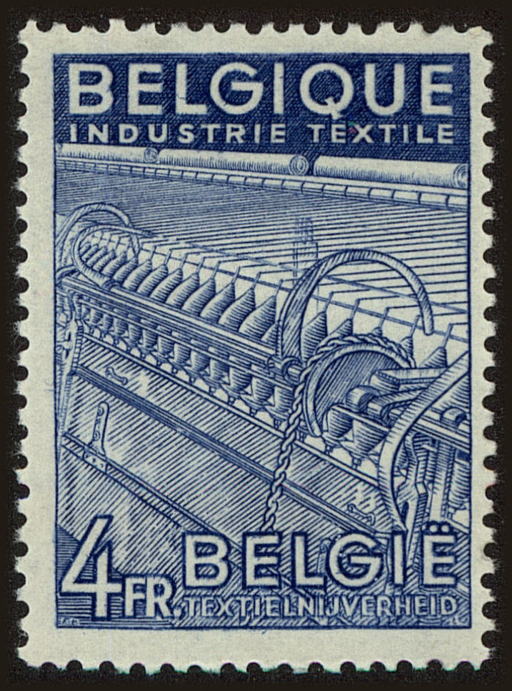 Front view of Belgium 383 collectors stamp