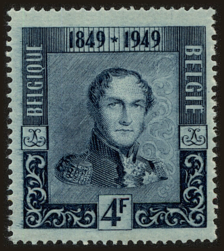 Front view of Belgium 389 collectors stamp