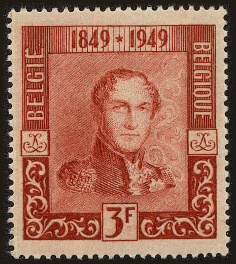 Front view of Belgium 388 collectors stamp