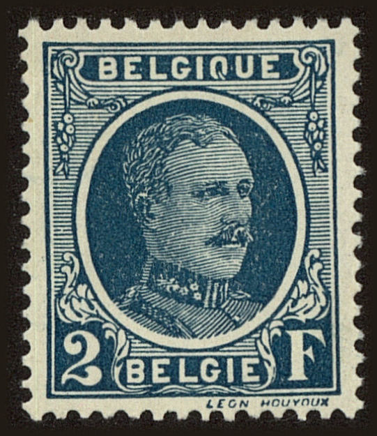 Front view of Belgium 188 collectors stamp
