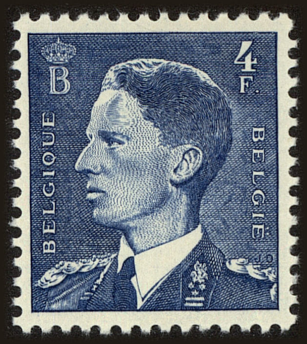 Front view of Belgium 448 collectors stamp