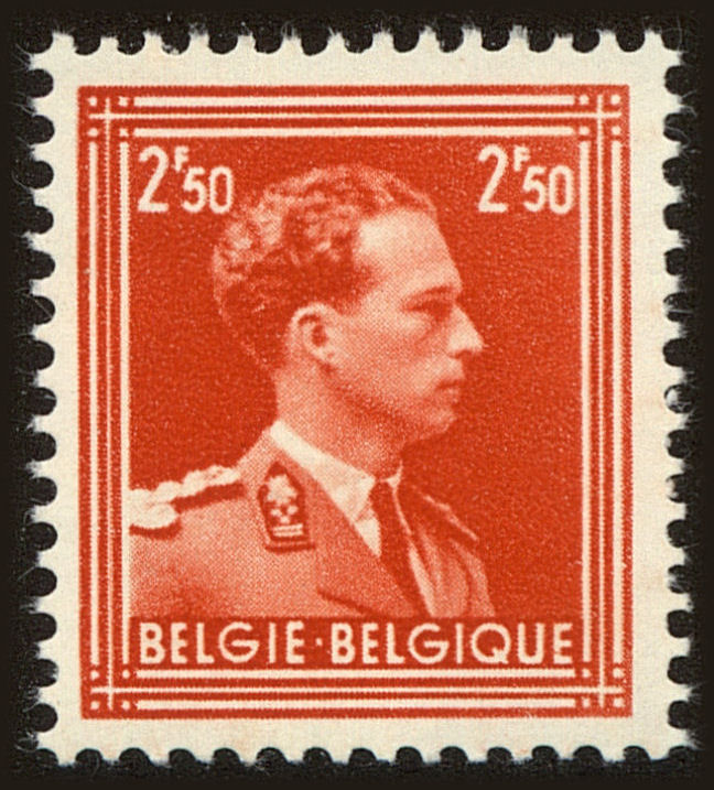 Front view of Belgium 291 collectors stamp