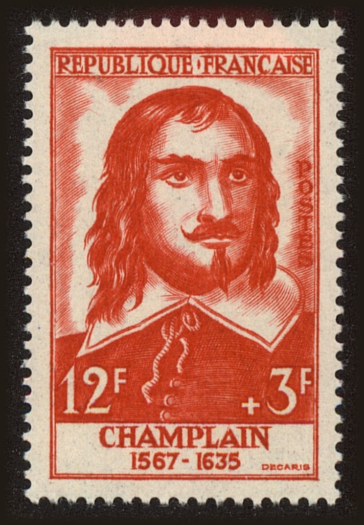 Front view of France B305 collectors stamp