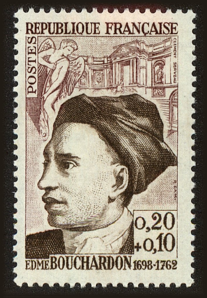 Front view of France B360 collectors stamp