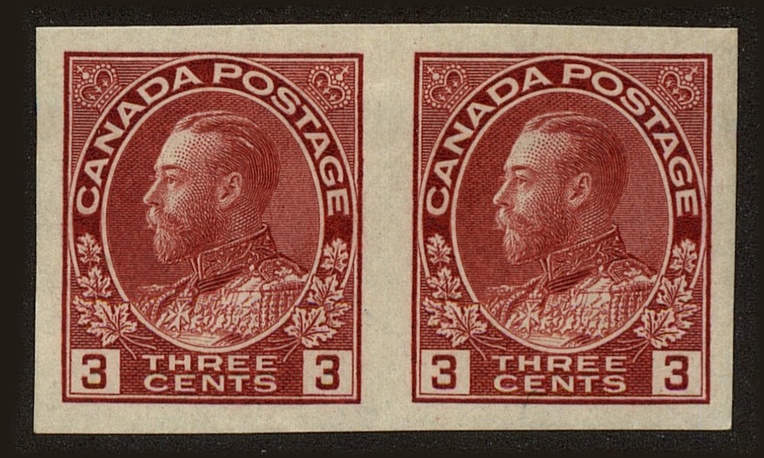 Front view of Canada 138 collectors stamp