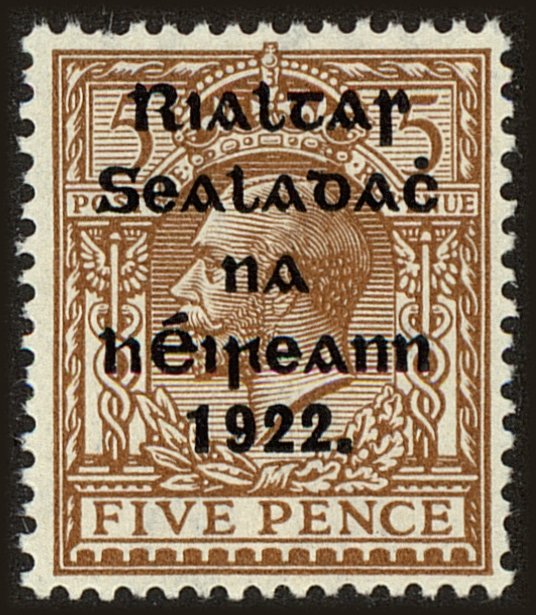 Front view of Ireland 30 collectors stamp