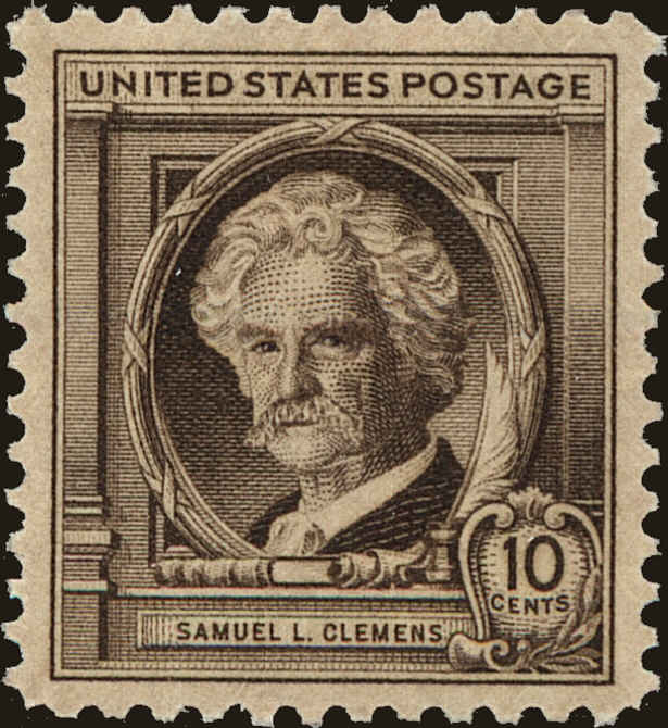 Front view of United States 863 collectors stamp