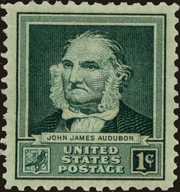 Front view of United States 874 collectors stamp