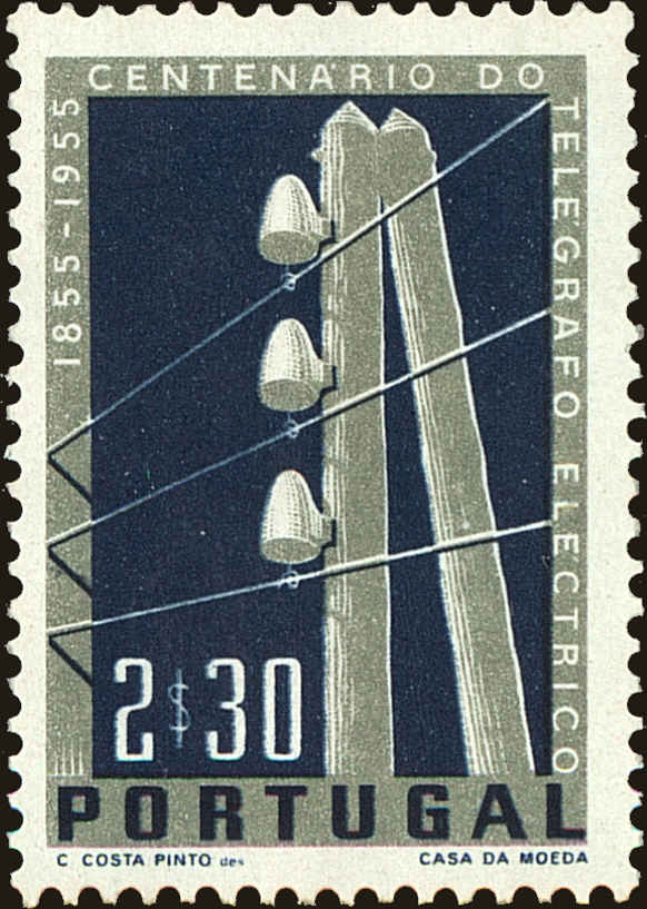 Front view of Portugal 814 collectors stamp