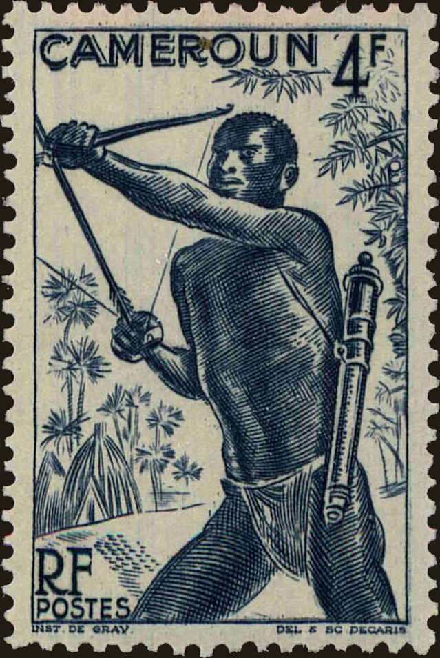 Front view of Cameroun (French) 315 collectors stamp