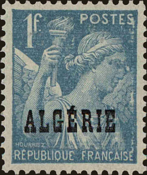 Front view of Algeria 192 collectors stamp