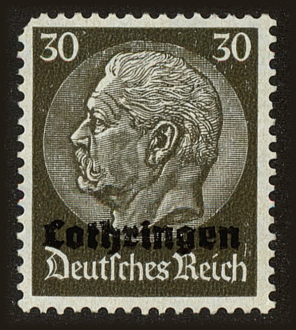 Front view of France N53 collectors stamp
