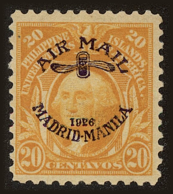 Front view of Philippines (US) C10 collectors stamp