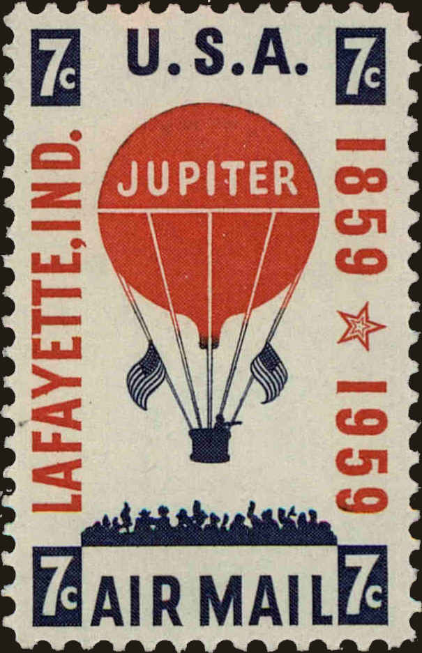 Front view of United States C54 collectors stamp