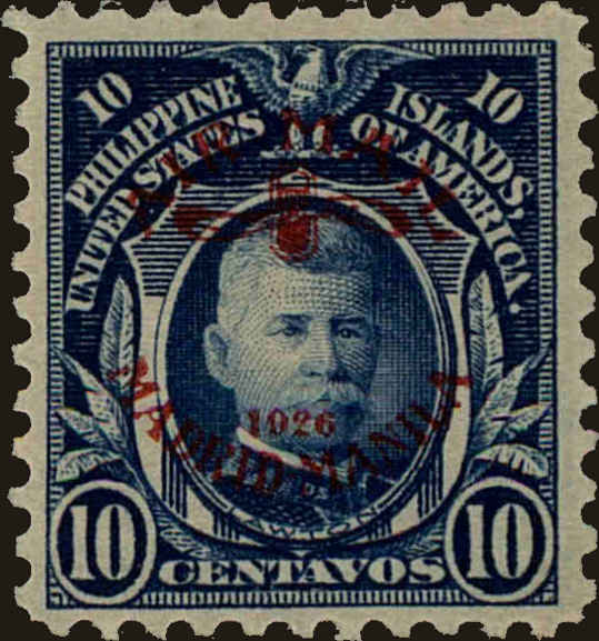 Front view of Philippines (US) C5 collectors stamp