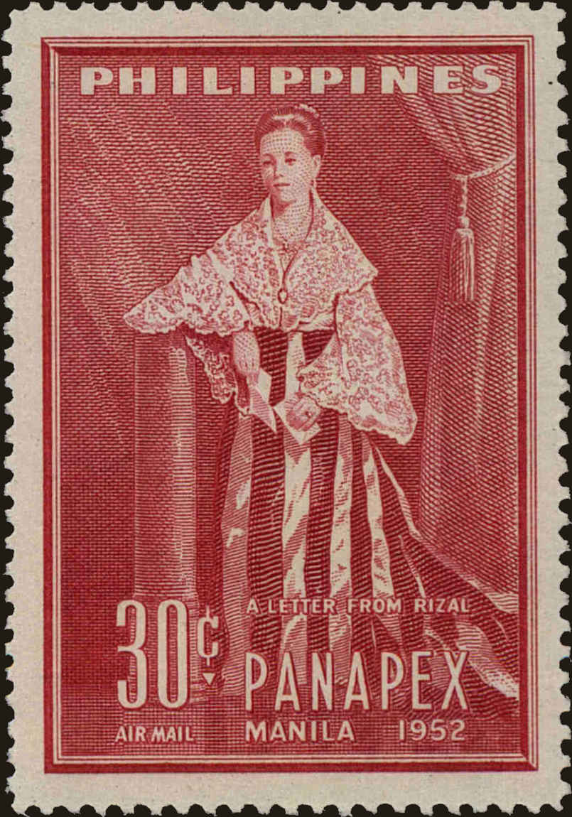 Front view of Philippines (US) C73 collectors stamp