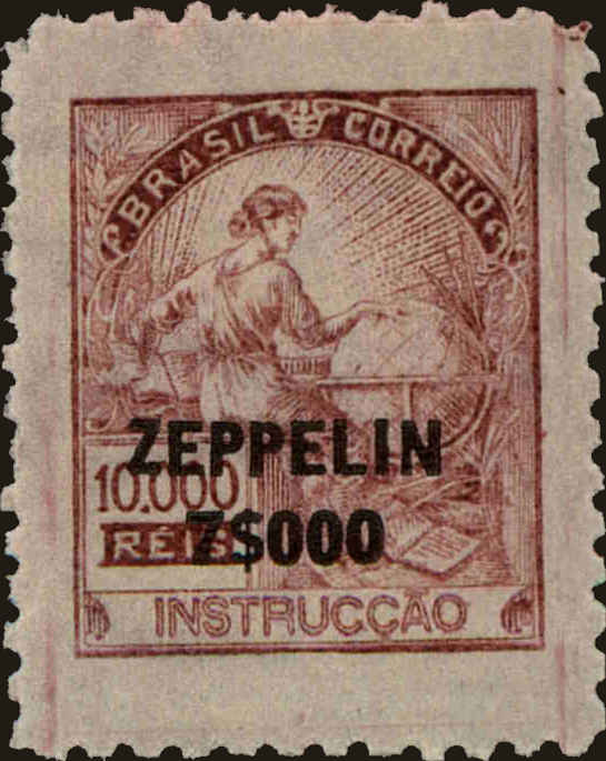 Front view of Brazil C29 collectors stamp